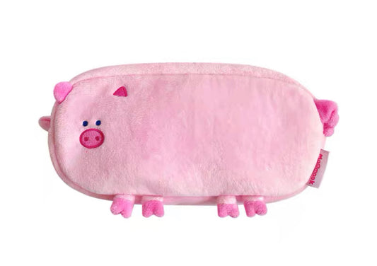 Plush Piggy Pencil Pouch/Organizer/ coin purse